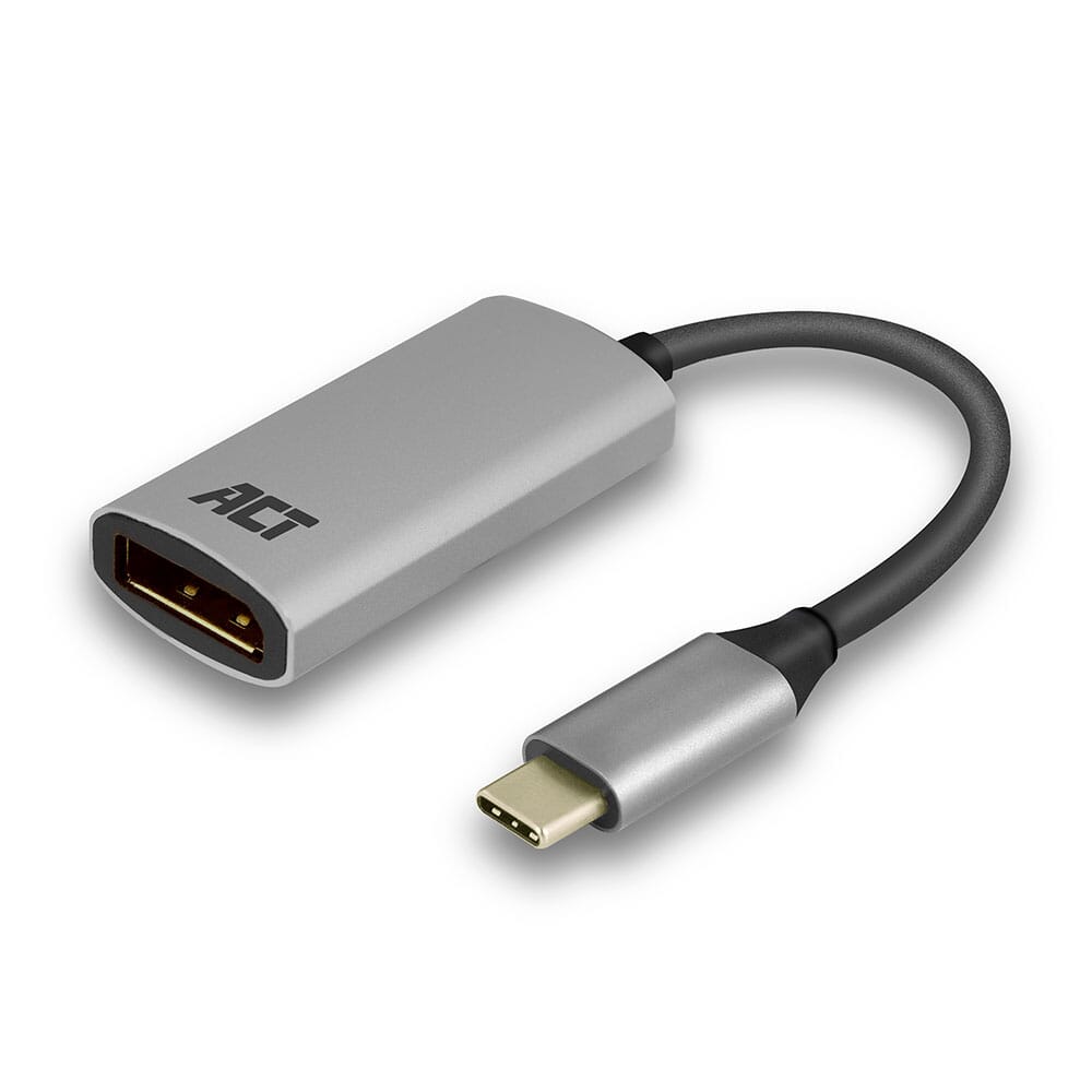 ACT USB-C naar DisplayPort female adapter 4K