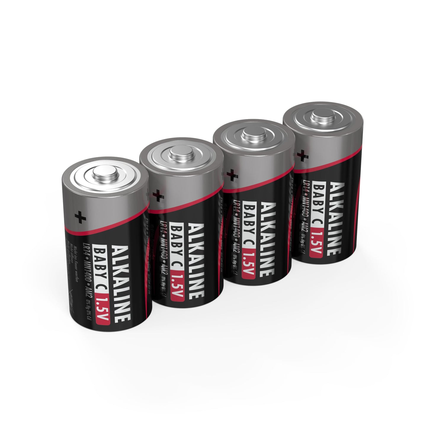 Ansmann Alkaline Baby C / LR14 Batterie 4 St. Schrumpffolie
