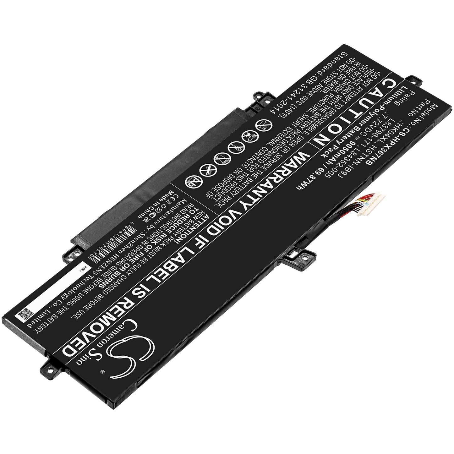 Batterie d'ordinateur portable 9050 mAh