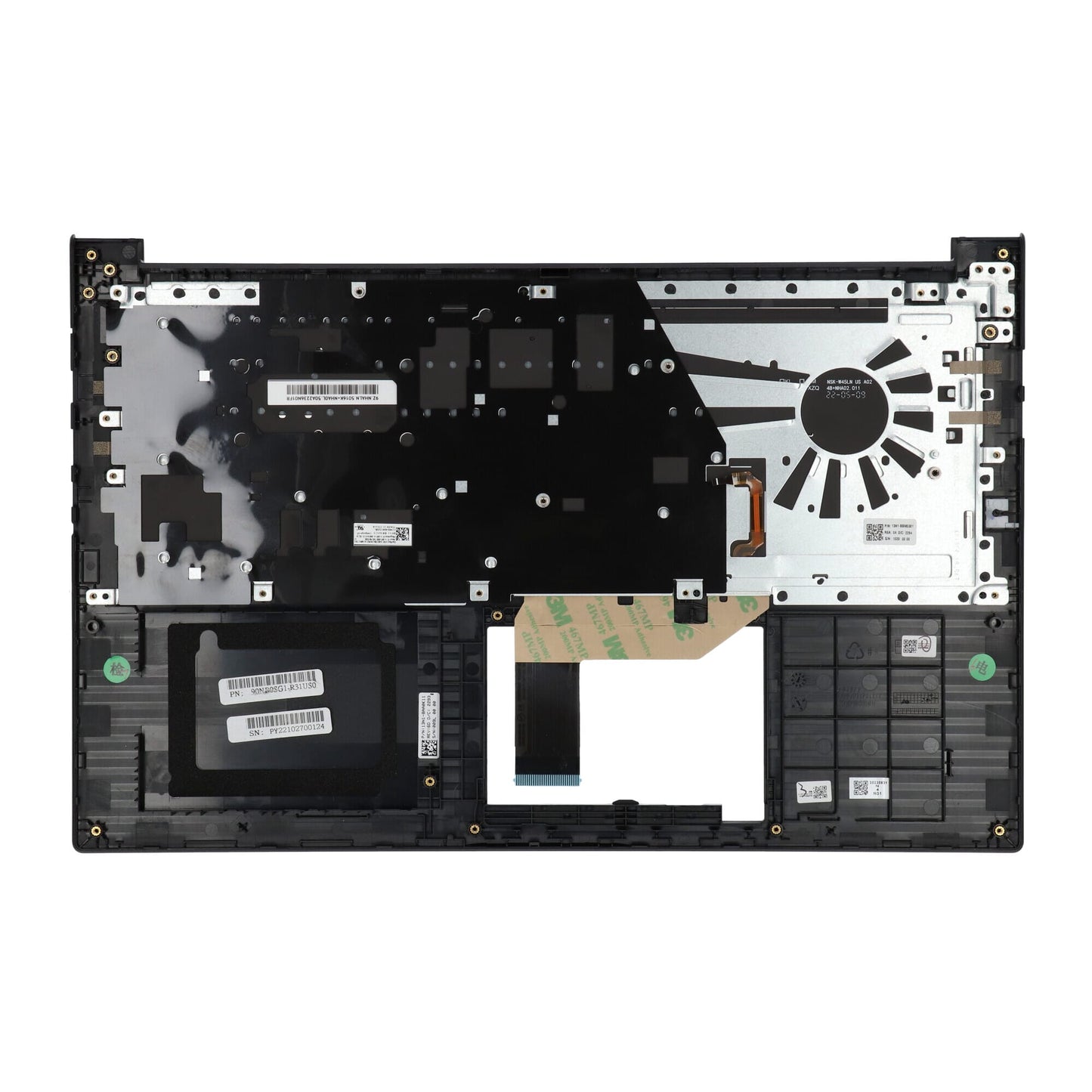 Asus Laptop Toetsenbord Qwerty US + Top Cover, Backlit