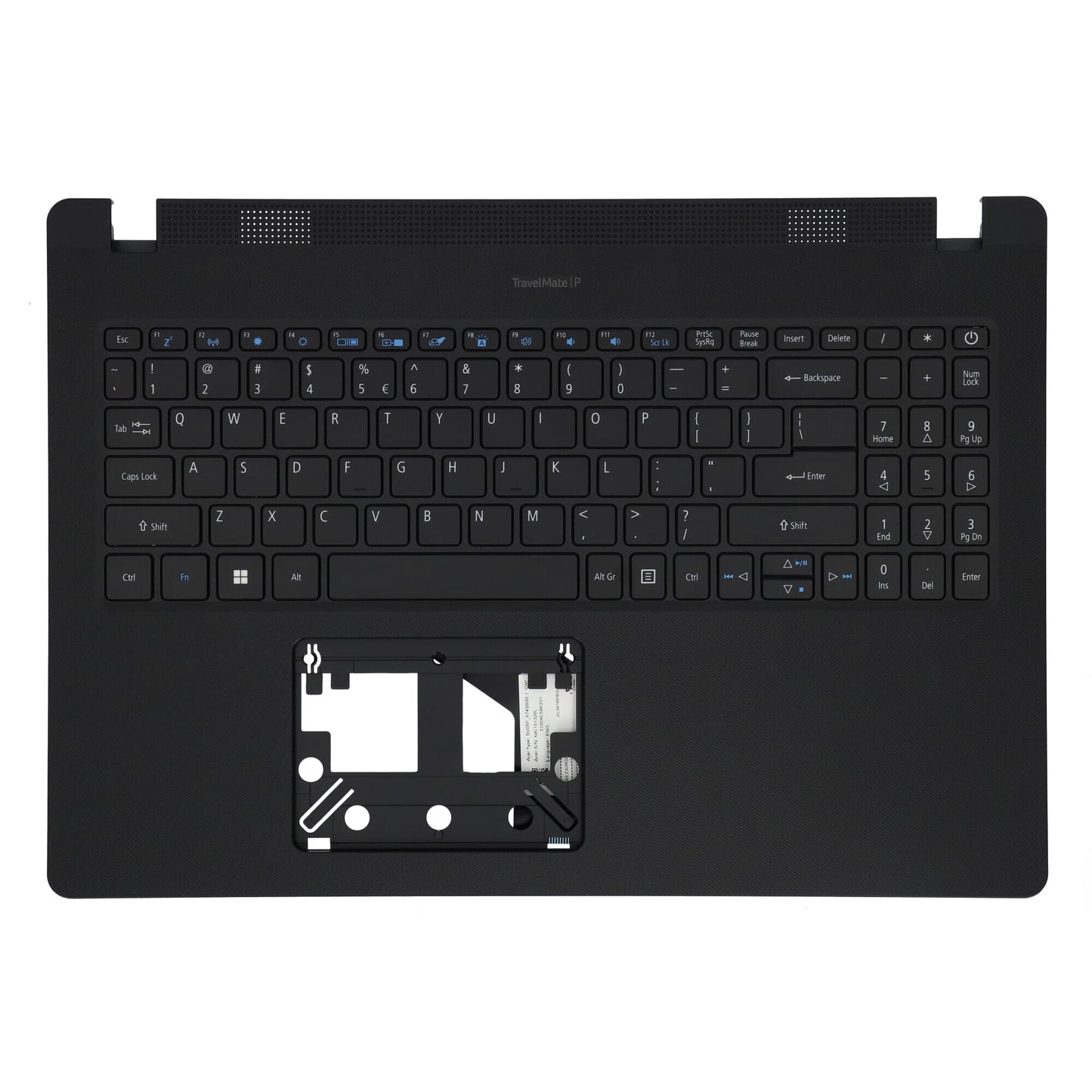 Acer Laptop Toetsenbord Qwerty US + Top Cover - Zwart