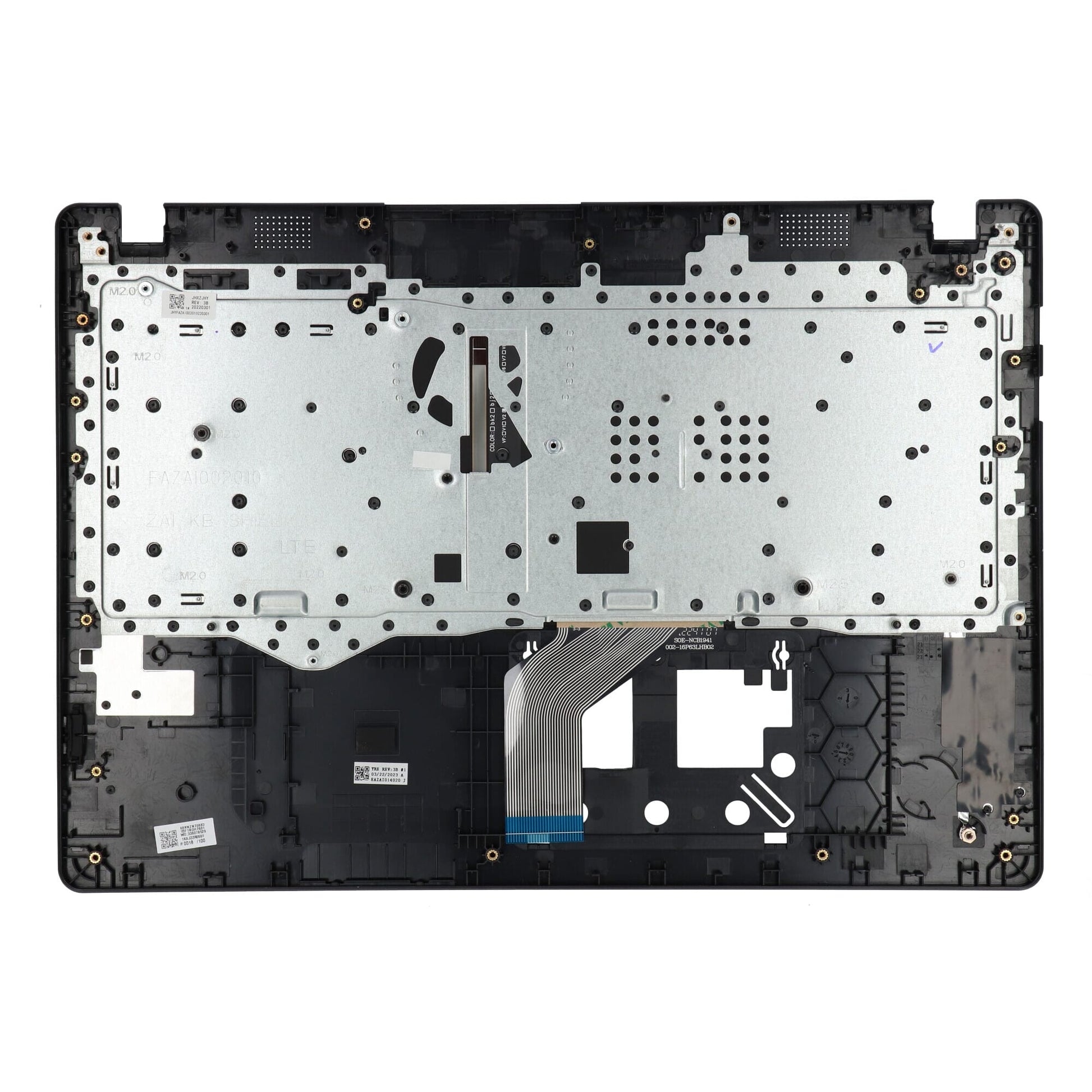 Acer Laptop Toetsenbord Qwerty US + Top Cover - Zwart