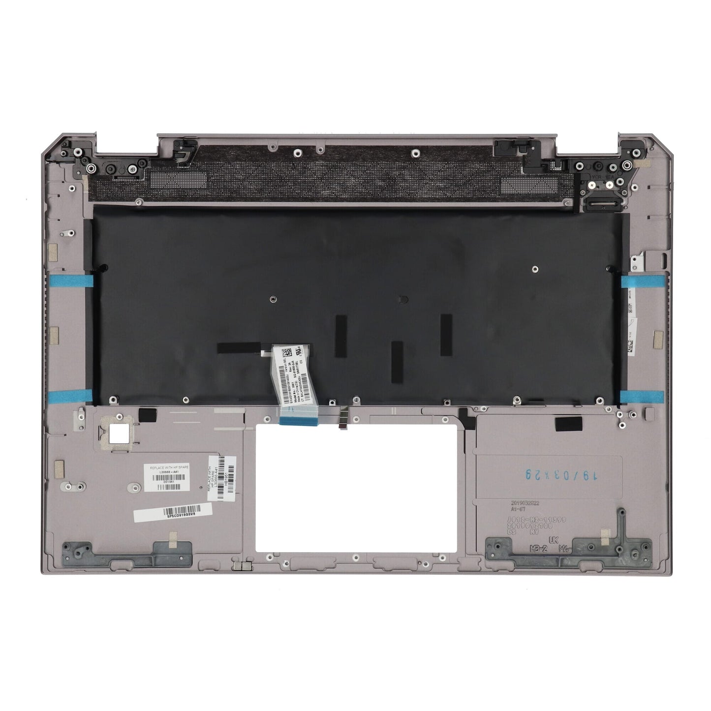 HP Laptop Tastatur Azerty BE + Top Cover, beleuchtet