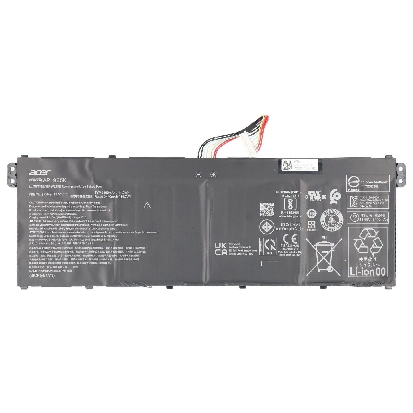 Acer Laptop Akku 3550 mAh