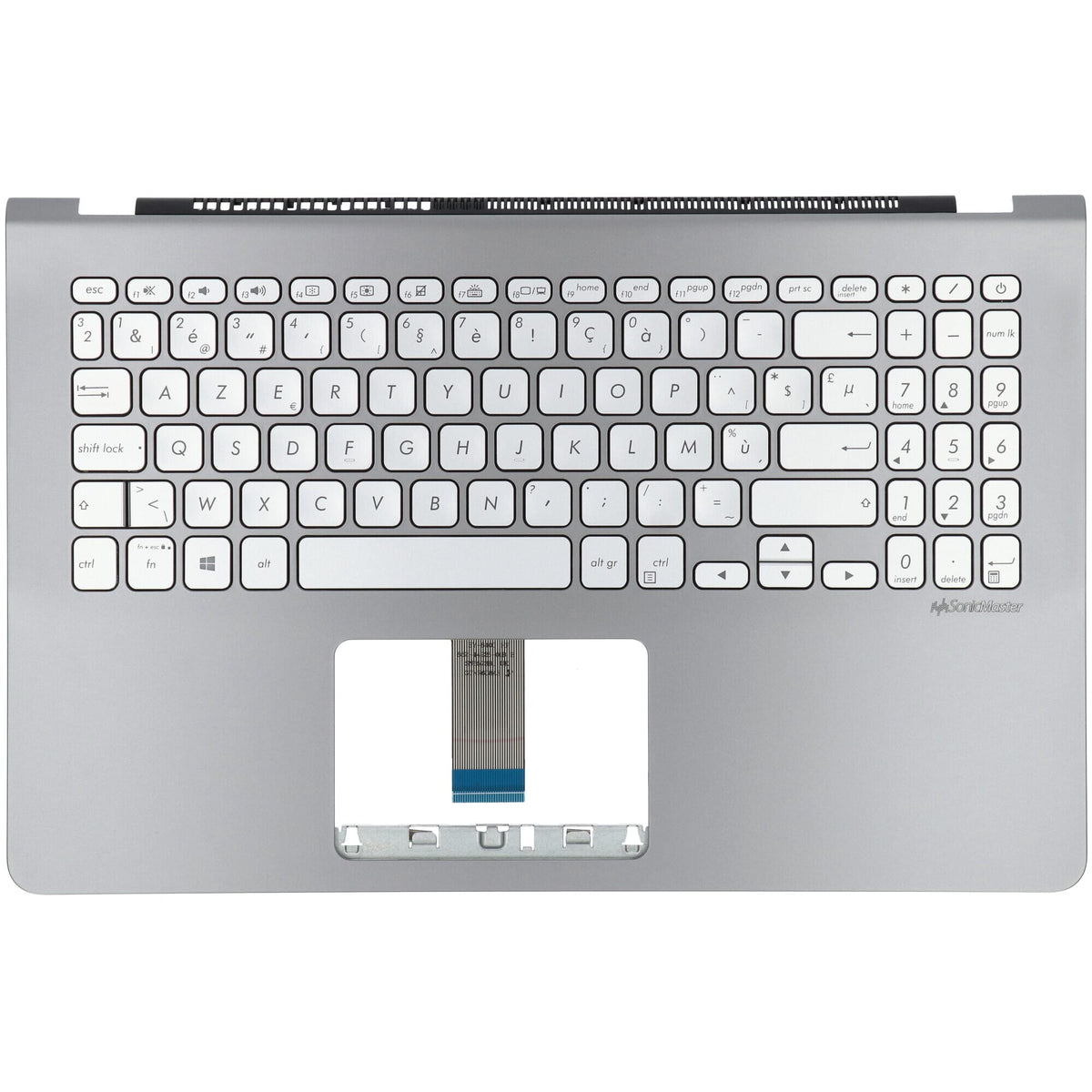 Asus Laptop Toetsenbord Azerty BE incl. Topcover