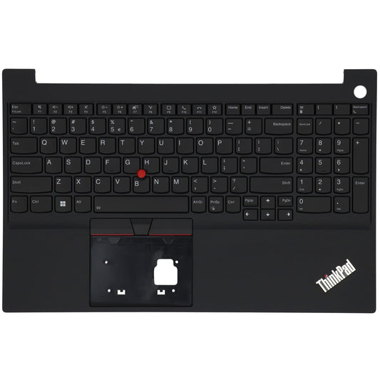 Clavier d'ordinateur portable Lenovo Qwerty US + capot supérieur - Noir