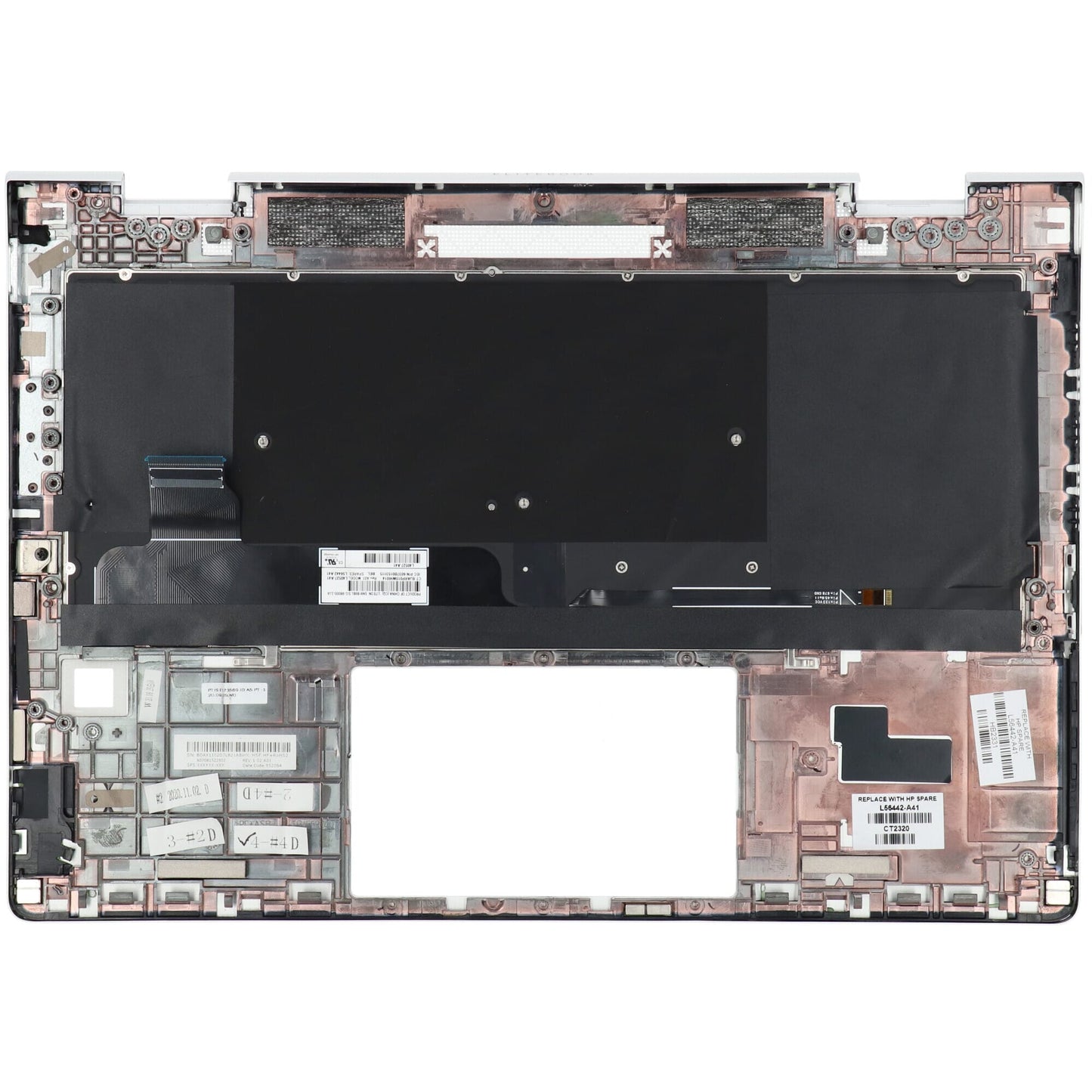 HP Laptop Toetsenbord Azerty BE + Top Cover, Backlit