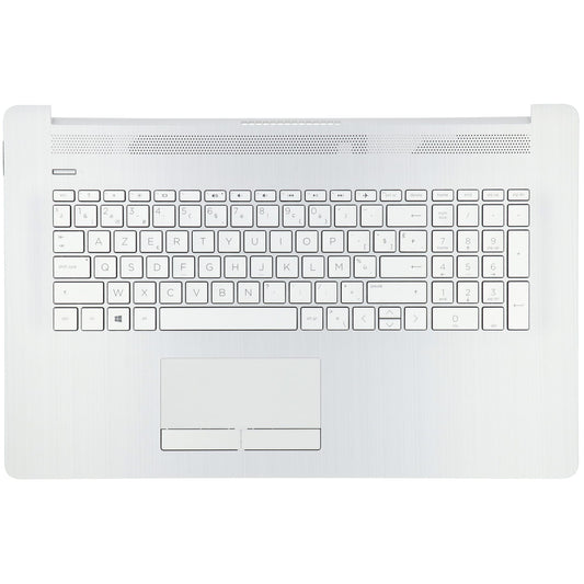 HP Laptop-Tastatur Azerty BE + Top Cover - Silber