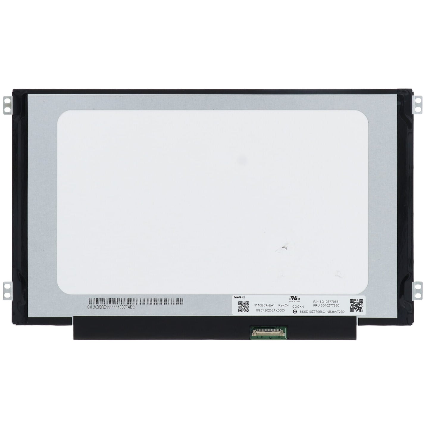 11.6 inch LCD Scherm 1366x768 Mat 30Pin eDP, IPS