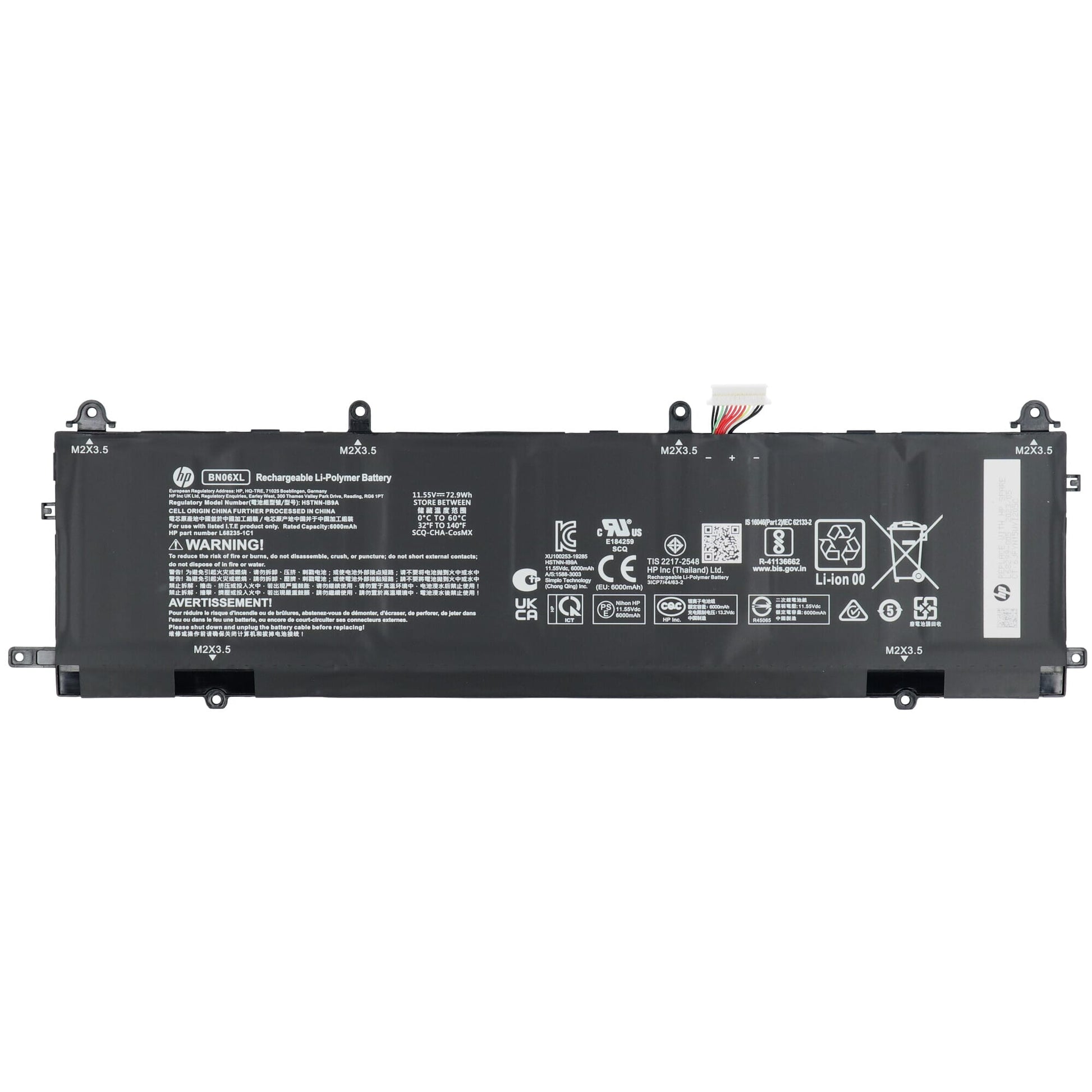HP Laptop Accu 6000 mAh