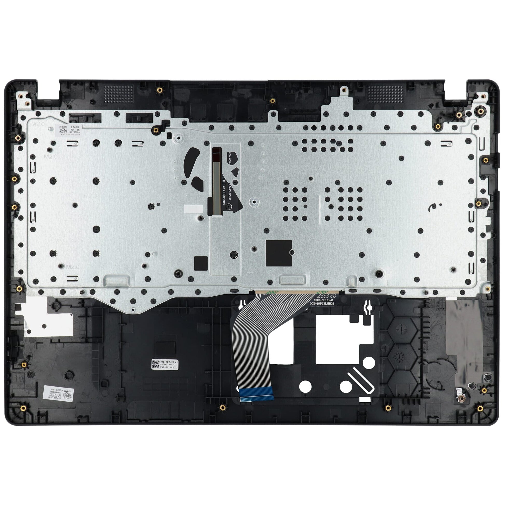 Acer Laptop Toetsenbord Qwerty US + Top Cover, BL - Zwart