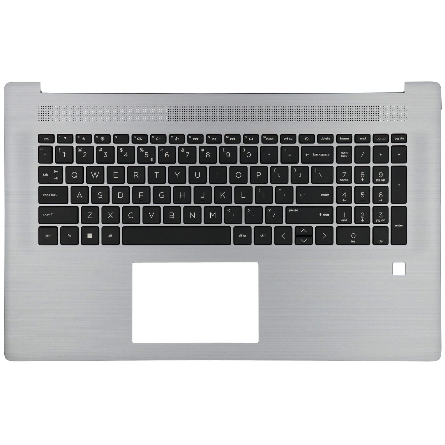 HP Laptop Clavier Qwerty US + Capot supérieur - Argent