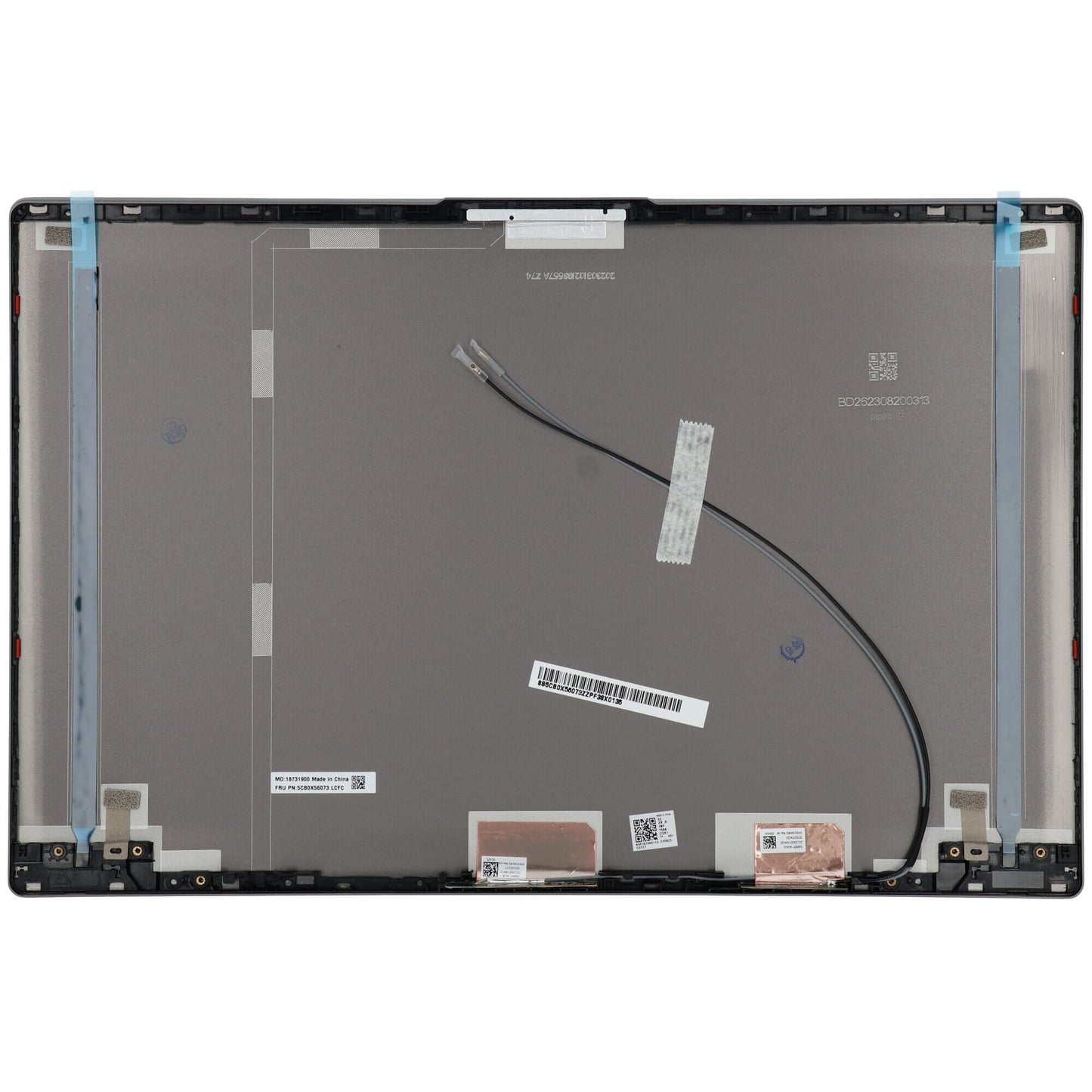 Capot arrière d'écran LCD pour ordinateur portable Lenovo - Noir