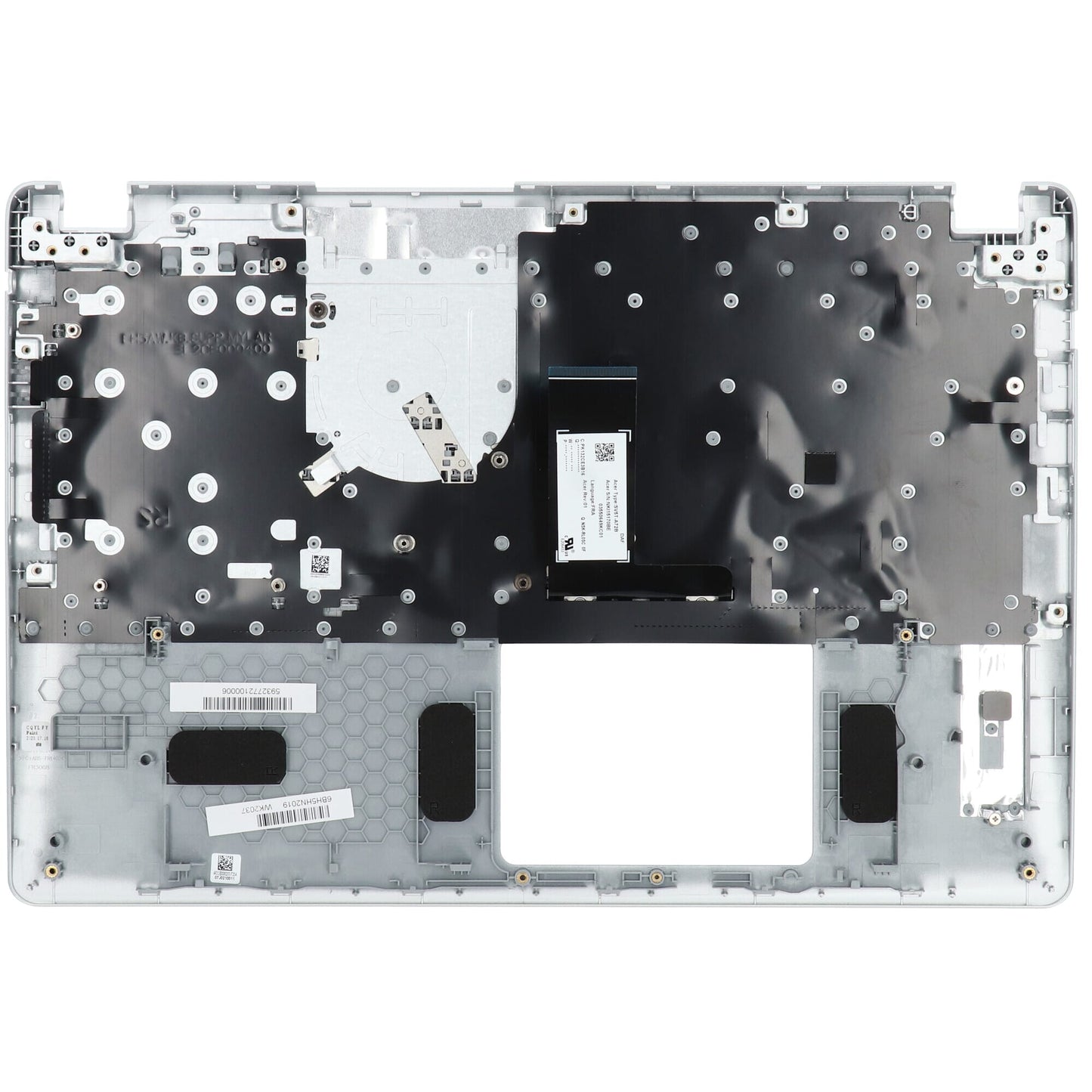Acer Laptop Tastatur Azerty FR + Oberseite – Silber