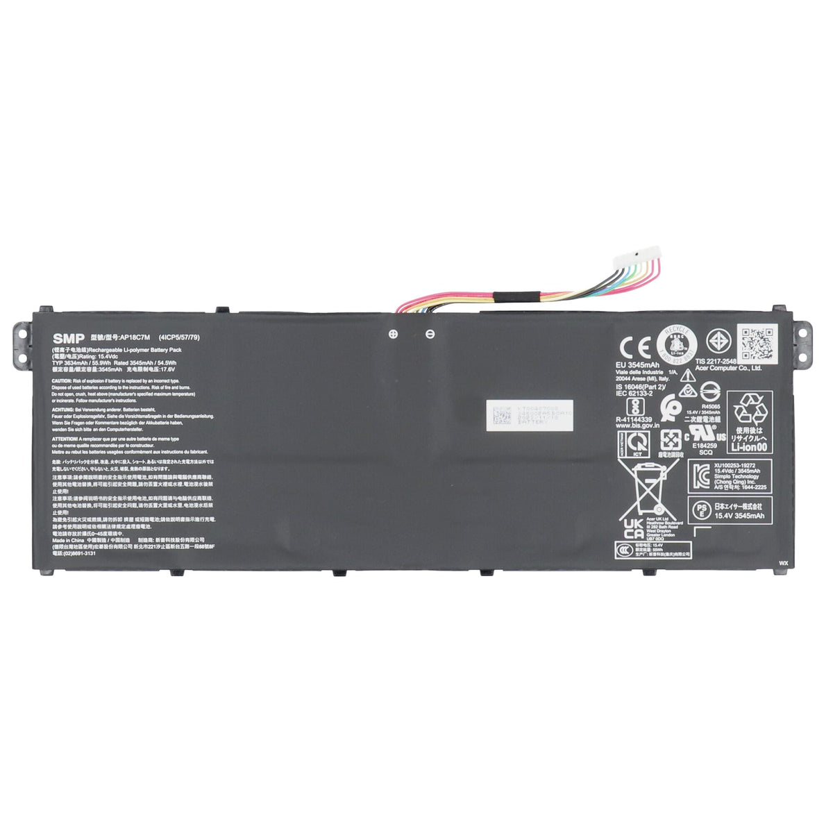 Acer Laptop Accu 3630 mAh