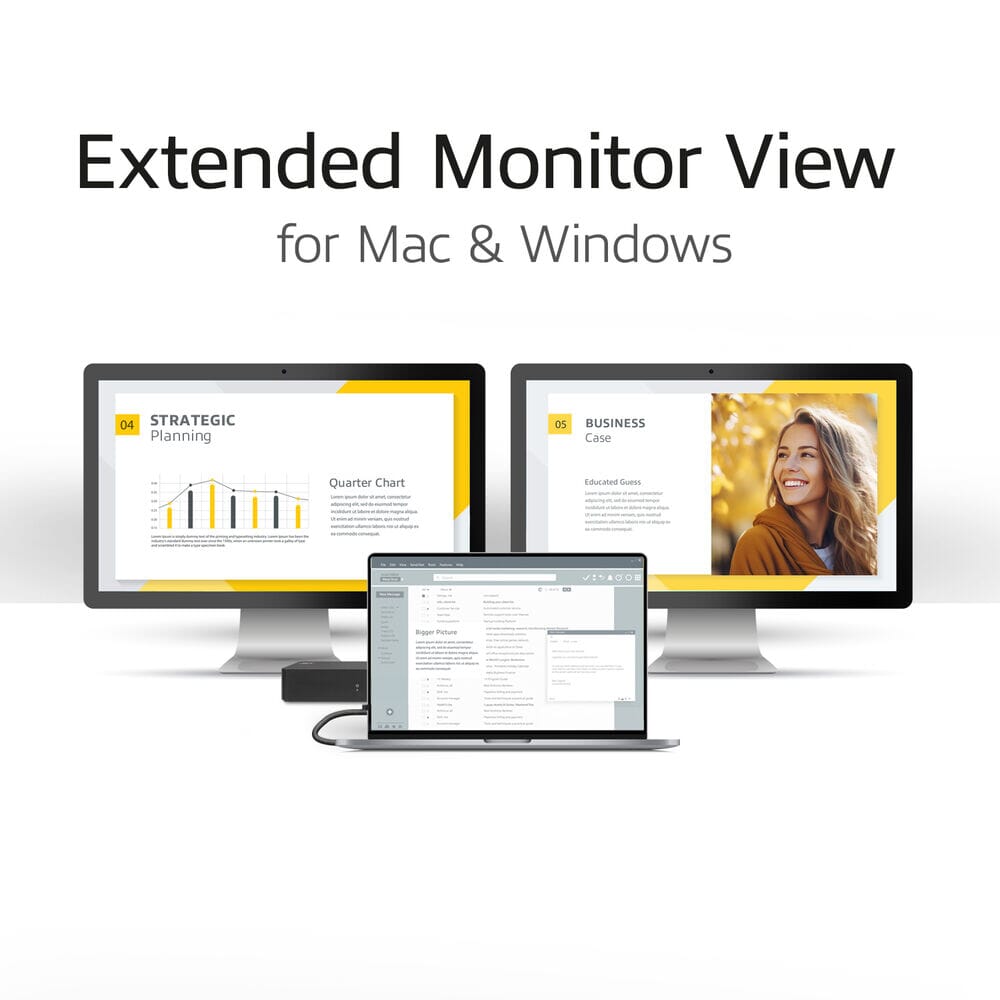 ACT USB-C Dockingstation 4K, für 2 Monitore
