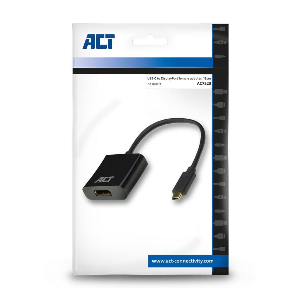 ACT USB-C naar DisplayPort adapter