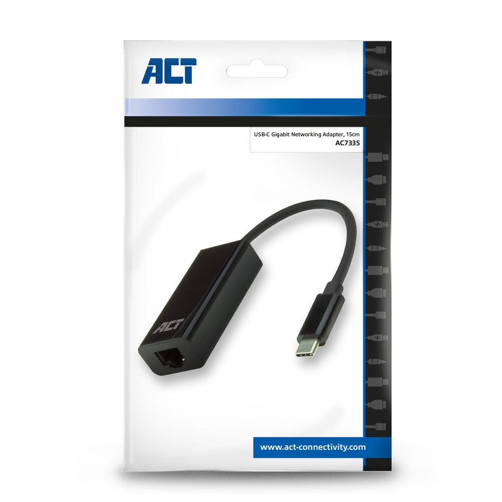 ACT USB-C Gigabit ethernet adapter