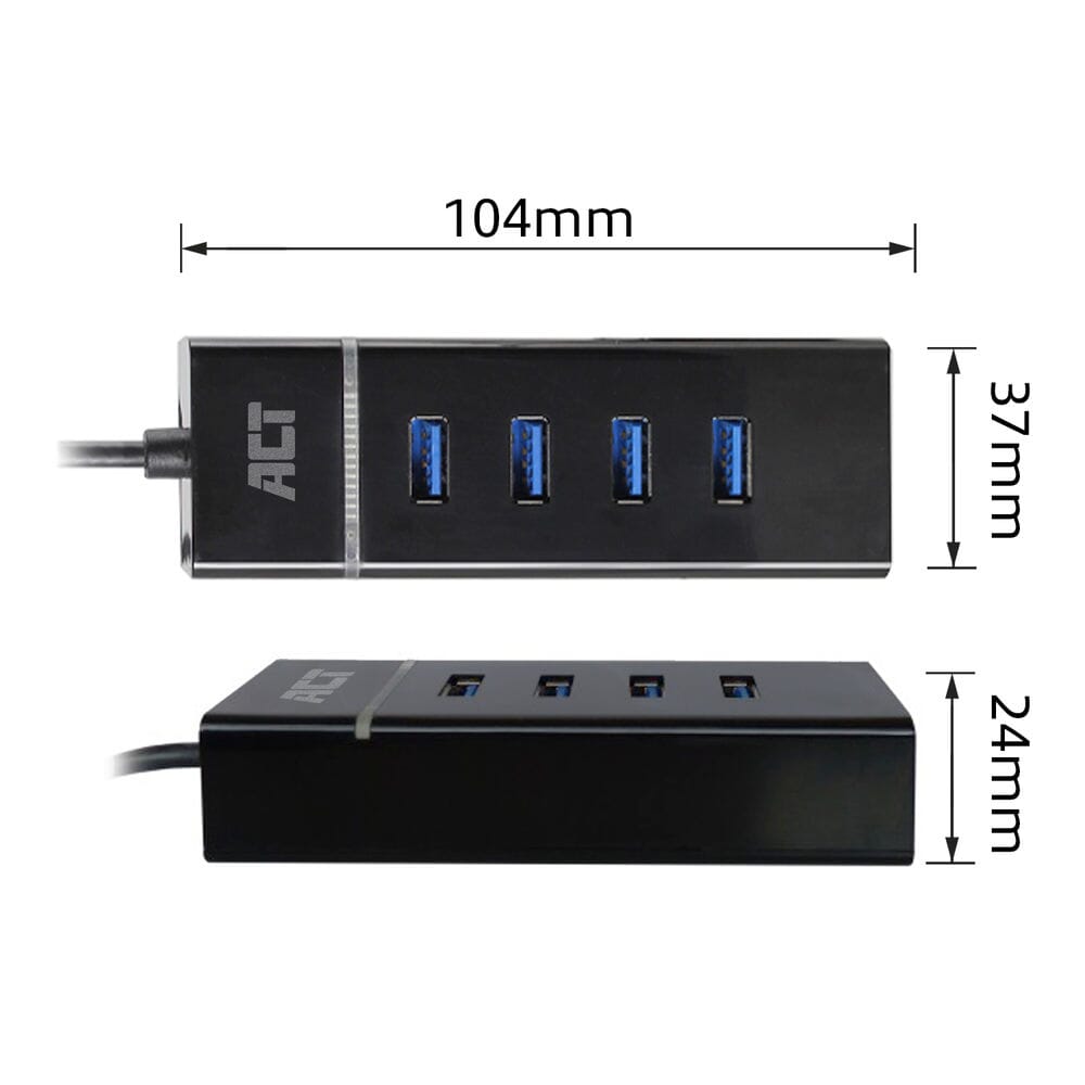 ACT USB-C Hub 3.0, 4-Port, USB-A