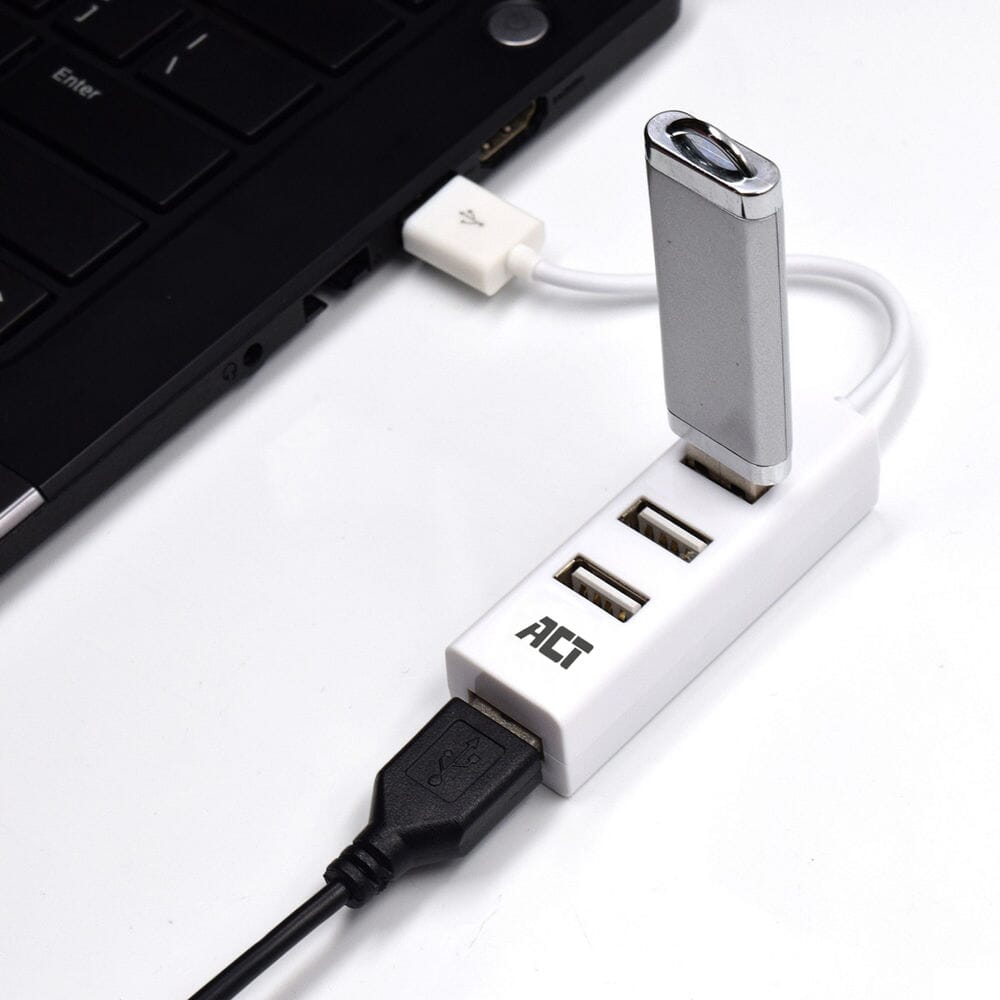 ACT USB hub 4 poorts USB-A