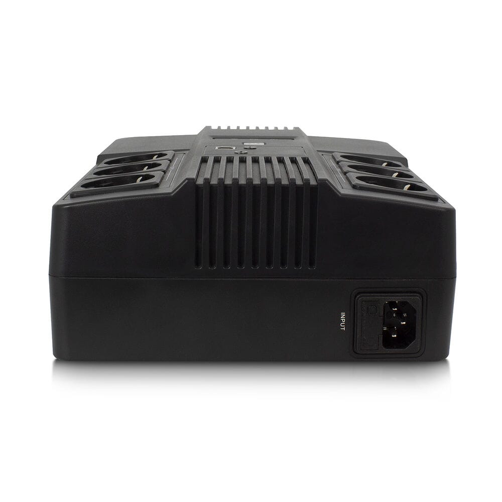 ACT UPS, 600VA, 6x Type F outlet, 1x IEC C14 input, 230V AVR