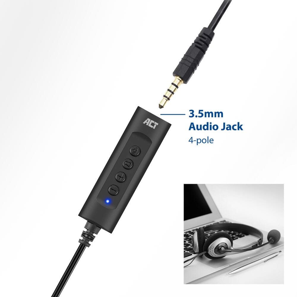 ACT USB-A externe Soundkarte
