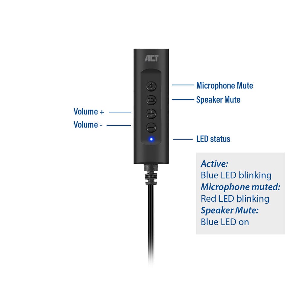 ACT USB-A externe Soundkarte