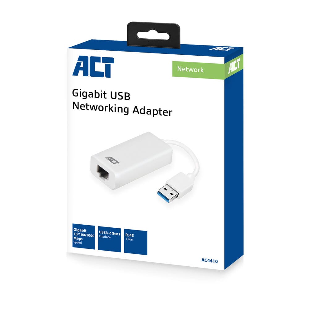 ACT Gigabit netwerkadapter, USB 3.2 Gen1