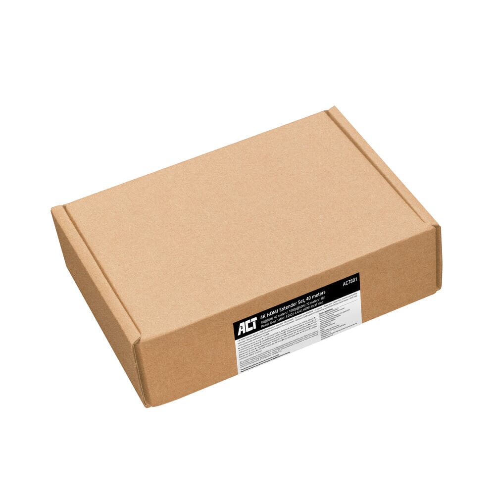 ACT 4K HDMI 1.4 Extender-Set über CAT6 UTP mit IR 40 m