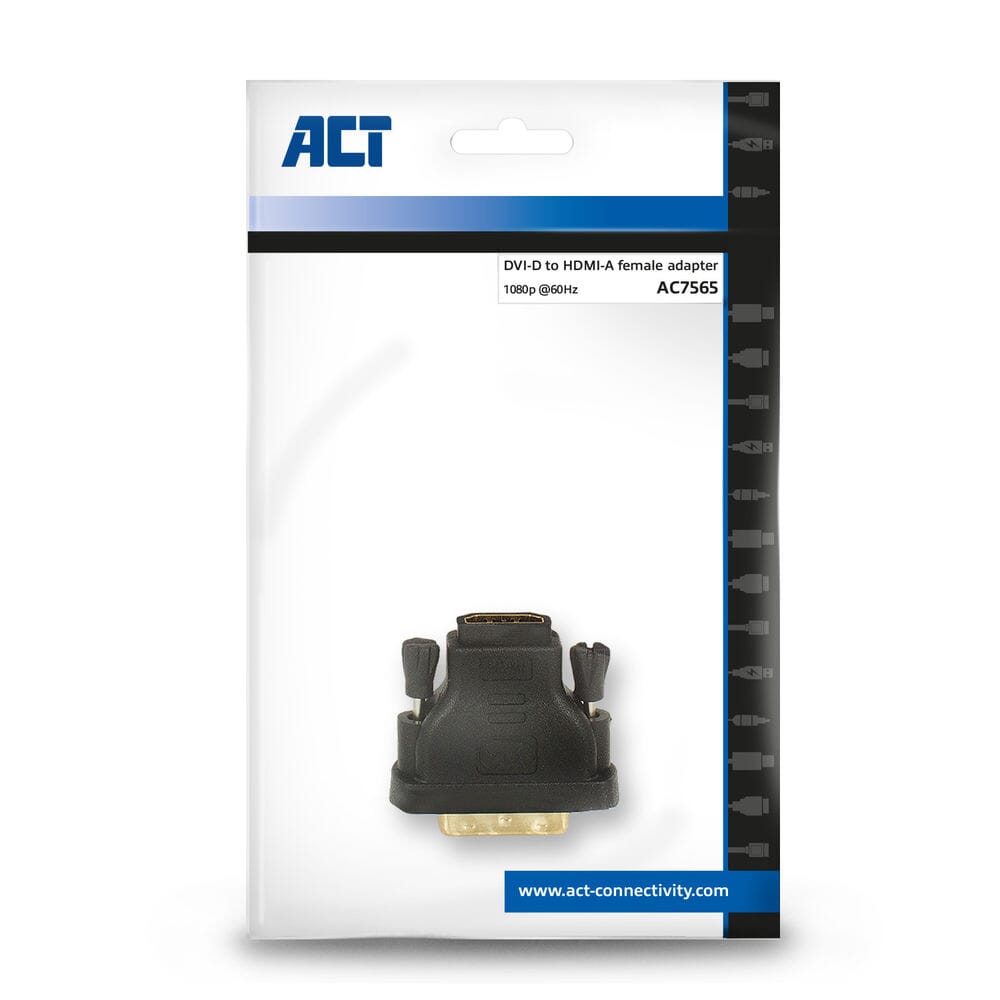 ACT DVI-D naar HDMI verloopadapter