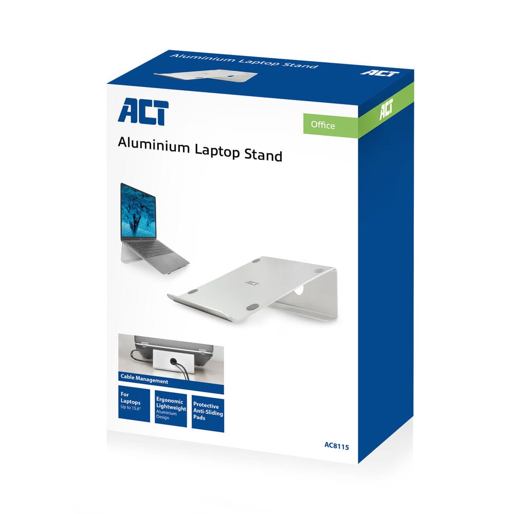 ACT Laptopstandaard aluminium