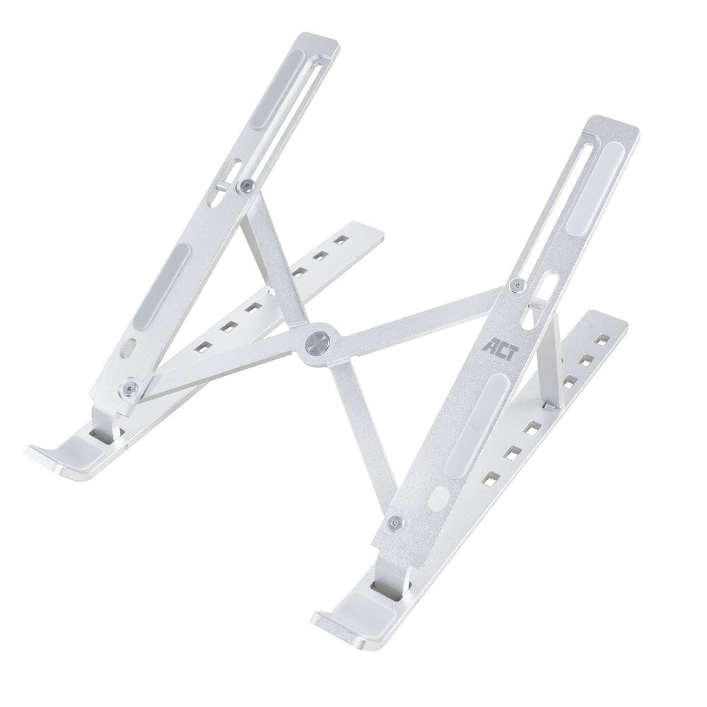 ACT Laptopstandaard aluminium verstelbaar in 7 standen