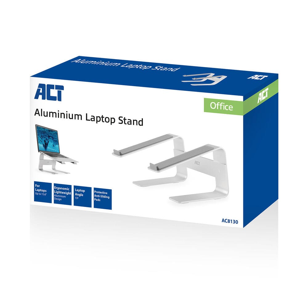 ACT Laptopstandaard aluminium