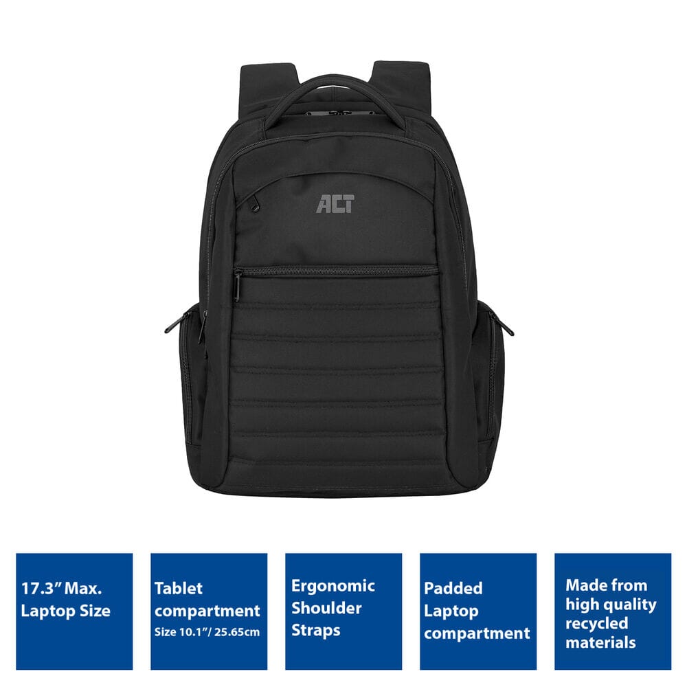 ACT Urban laptop rugzak 17,3 inch
