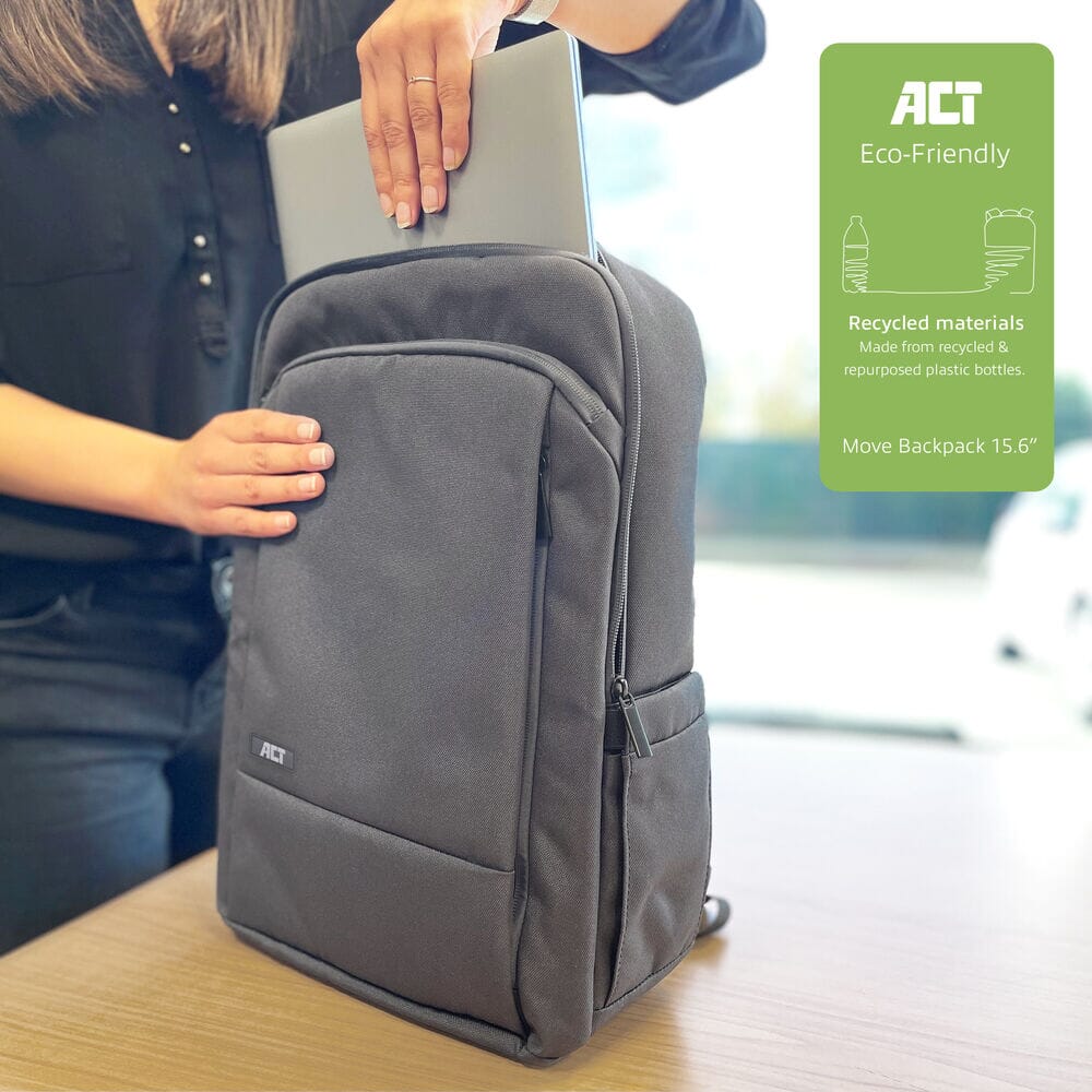 ACT Move rugzak voor laptops tot 15,6 inch