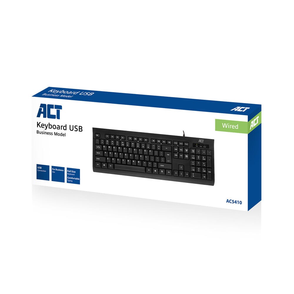 ACT Business toetsenbord USB (Qwerty/US layout)