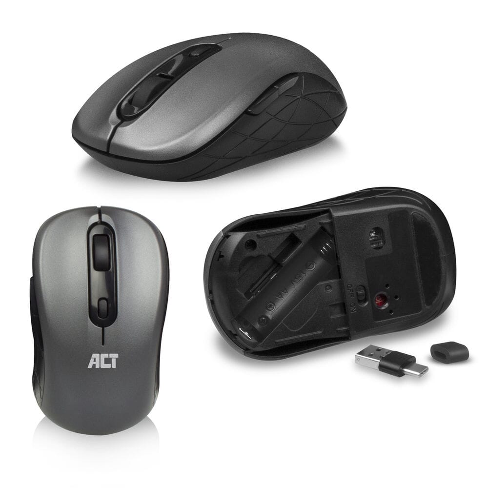 ACT Draadloze set met toetsenbord en muis (Qwerty/US layout)