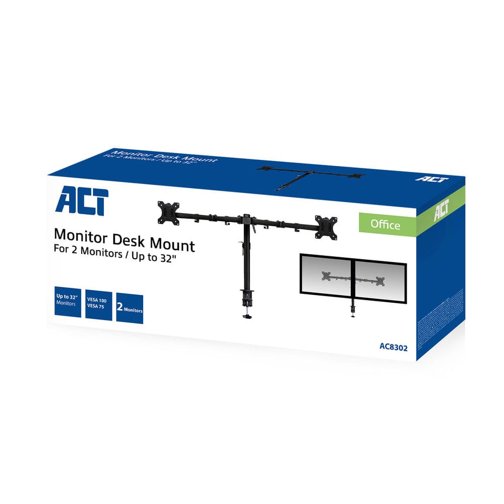 ACT Monitorarm, 2 schermen