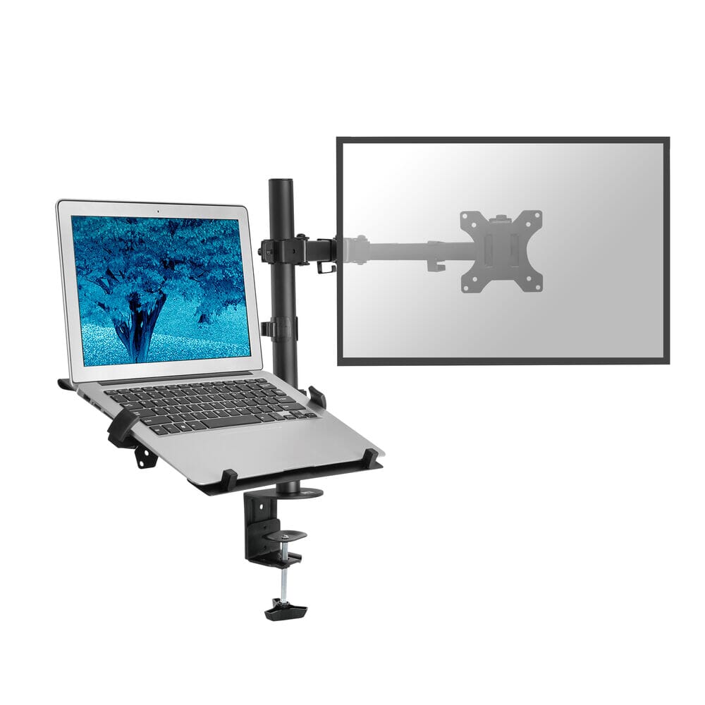 ACT Monitorarm mit Laptophalterung, 1 Bildschirm