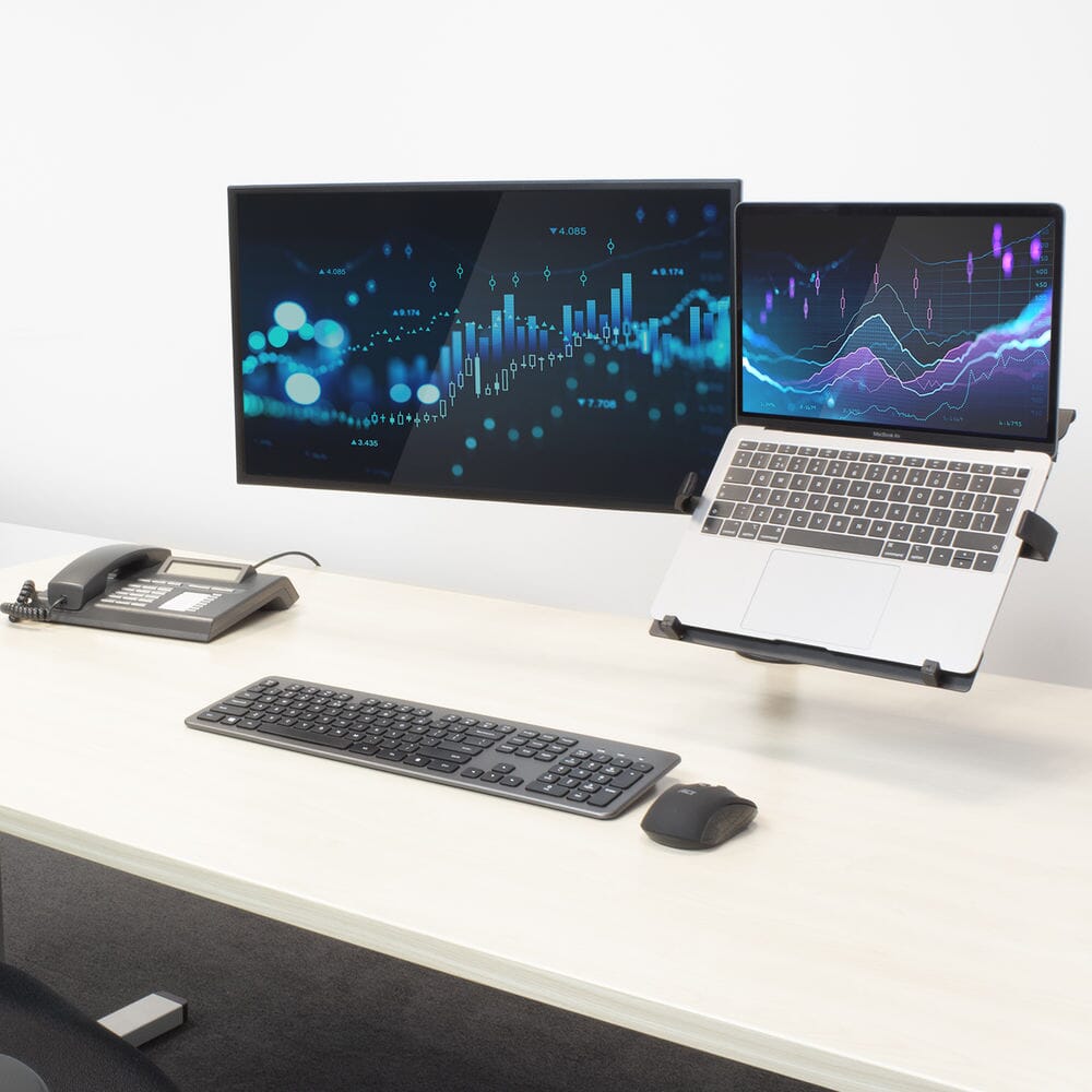 ACT Monitorarm mit Laptophalterung, 1 Bildschirm