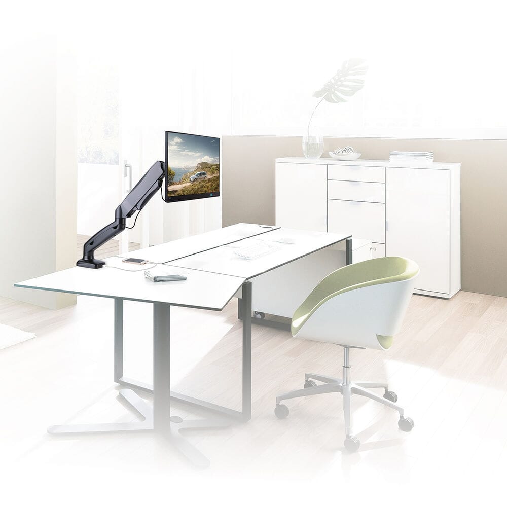 ACT Monitorarm office met gasveer, 1 scherm