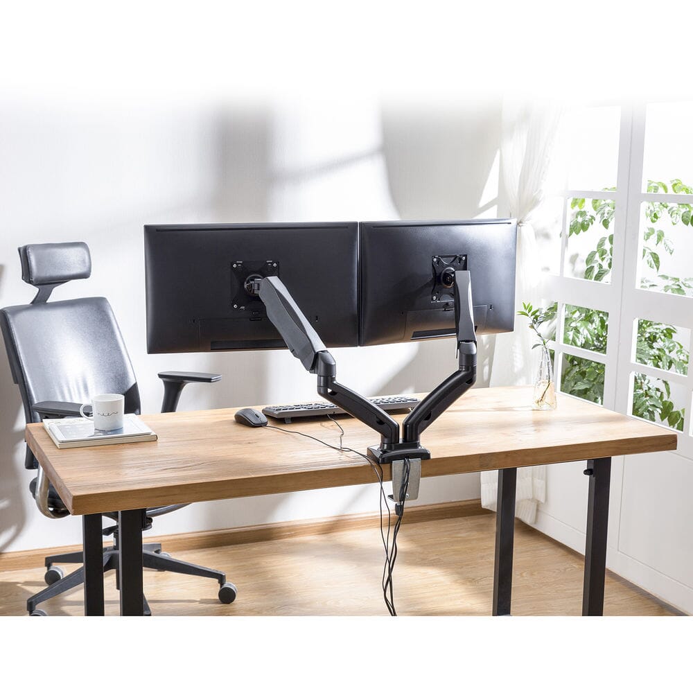 ACT Monitorarm office mit Gasfeder, 2 Bildschirme