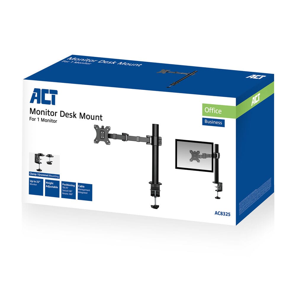 ACT Monitorarm office solid pro, 1 scherm