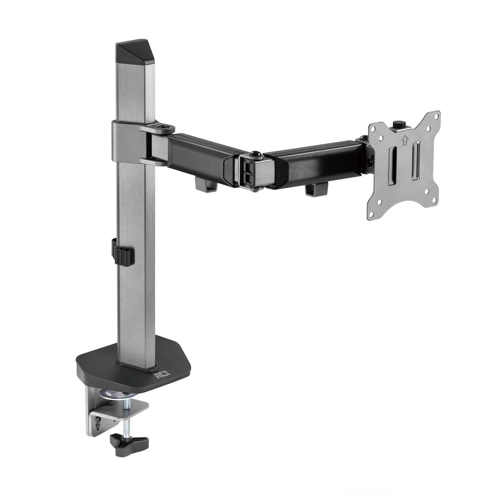 ACT Monitorarm office, 1 scherm, zilver