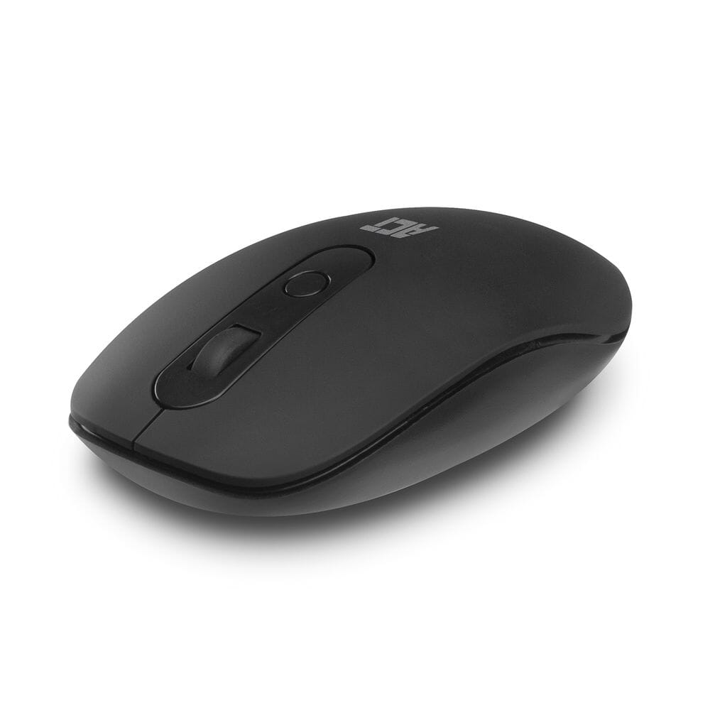ACT Draadloze muis, USB nano ontvanger, 1200 dpi, zwart