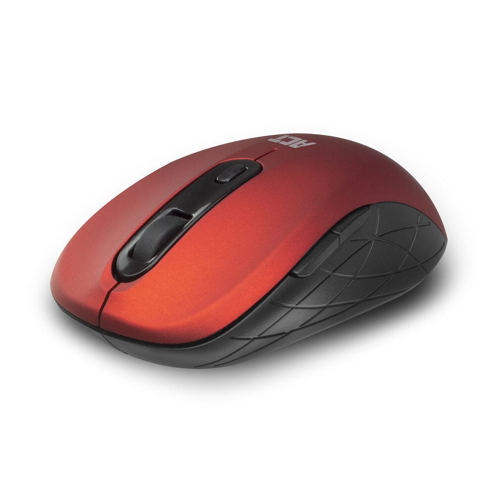 ACT Kabellose Maus, USB-Nano-Empfänger, 1600 dpi, rot