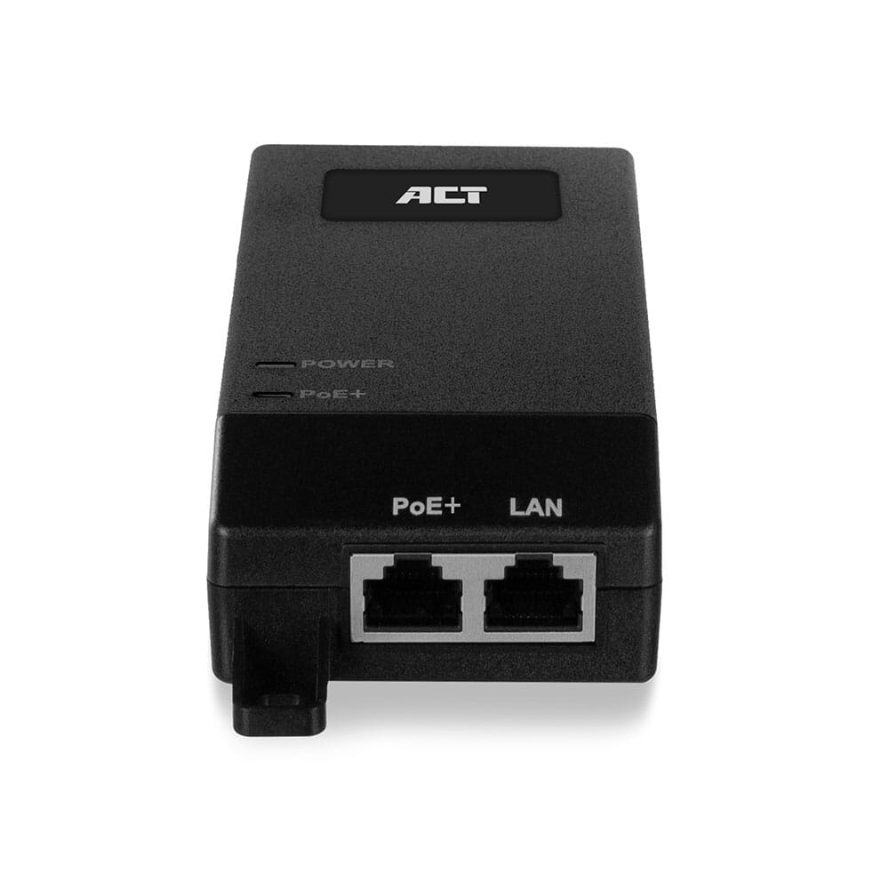 ACT Gigabit PoE+ (30W) Injector