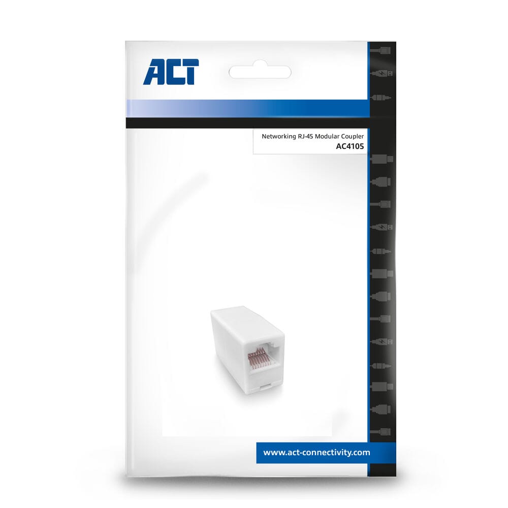 ACT UTP modulair koppelstuk, RJ45