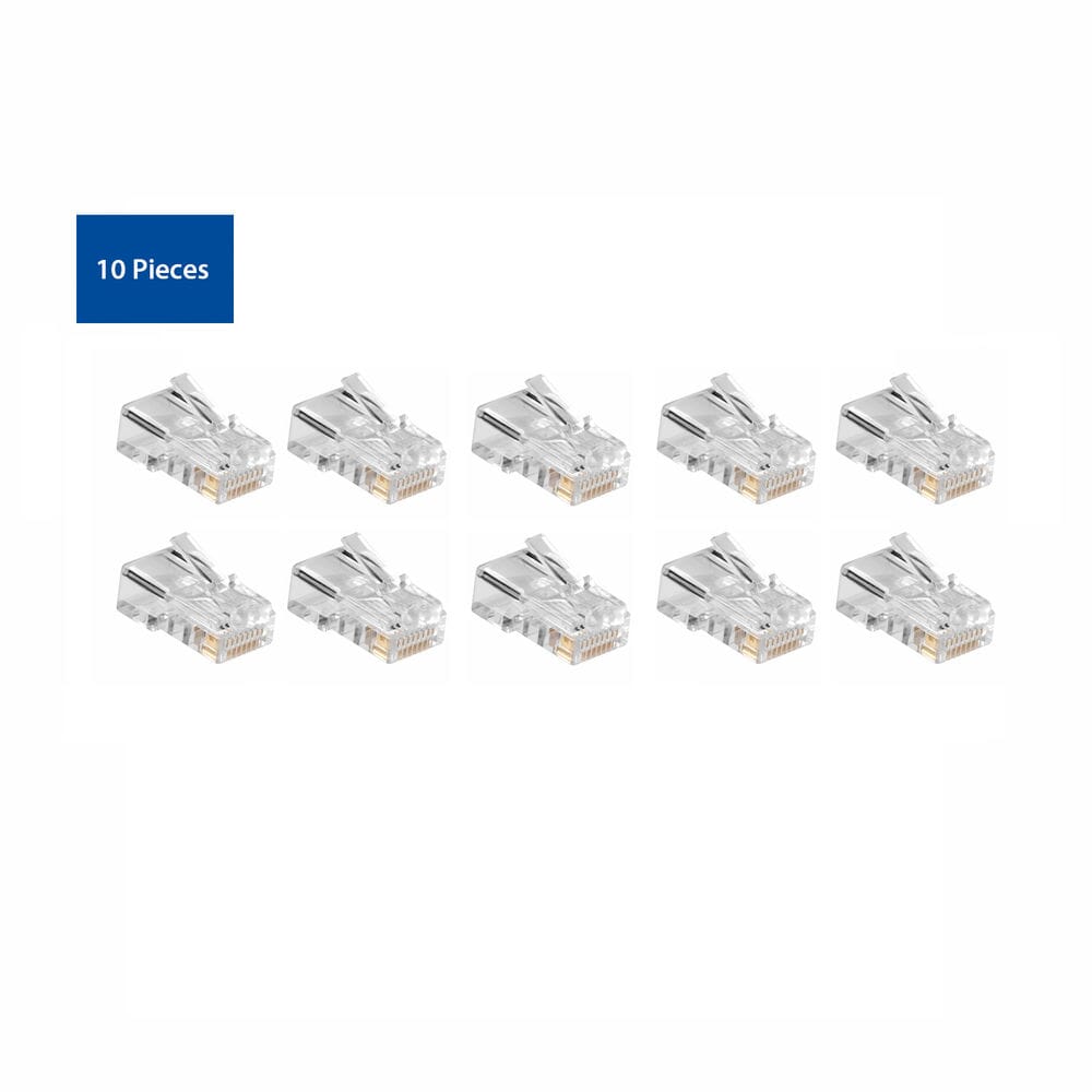 ACT Modulaire CAT5E RJ-45 connector (10 stuks), Zip Bag