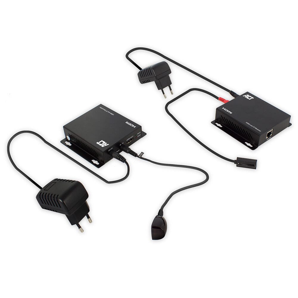ACT HDMI over IP extender set CATx tot 100 meter